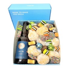 Pale Craft Beer And Donut Gift Box
